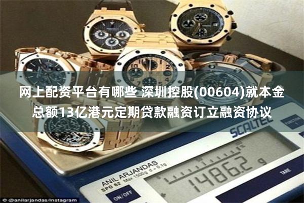 网上配资平台有哪些 深圳控股(00604)就本金总额13亿港元定期贷款融资订立融资协议