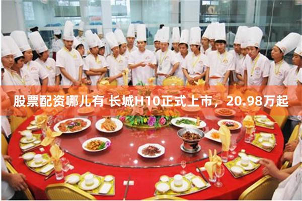 股票配资哪儿有 长城H10正式上市，20.98万起