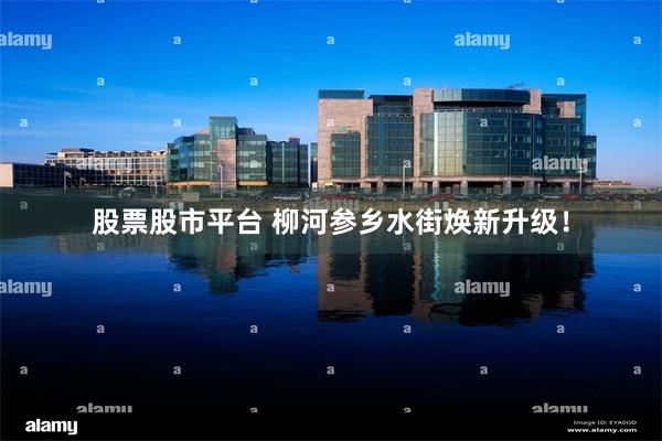 股票股市平台 柳河参乡水街焕新升级！